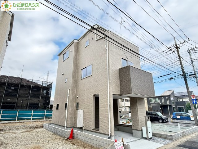 上尾市仲町　22-1期　新築一戸建て　リナージュ　04の外観|スタイリッシュでお洒落な外観です！			
