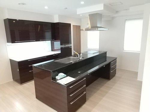鶴居村字幌呂原野南4線　中古住宅のキッチン
