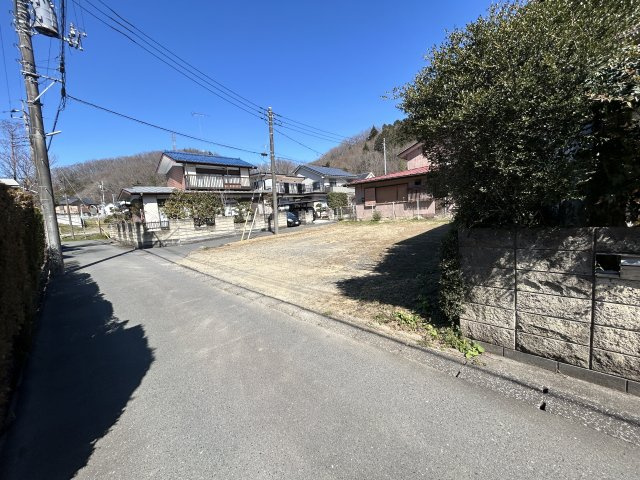 菅生　売地　54坪！の前面道路含む現地写真