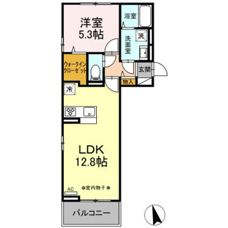 【間取り】 | D-ROOM清水新居Ⅰ