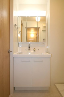 【洗面所】 | D-ROOM清水新居Ⅰ