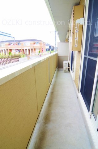 メゾンペールのバルコニー