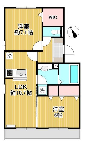 メゾンペールの間取り