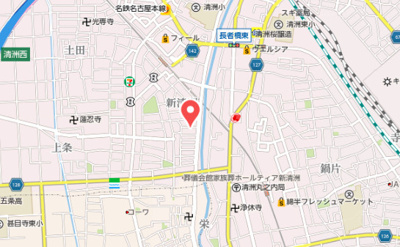 【地図】 | 新清洲サンハイツ