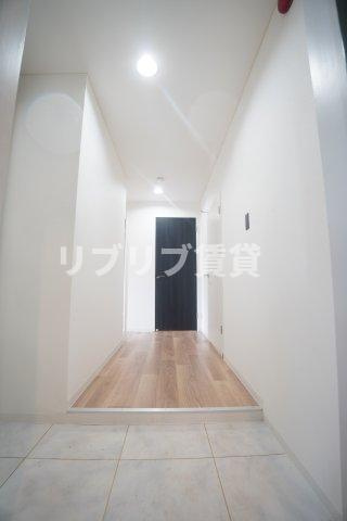 総建みどりハイムの玄関