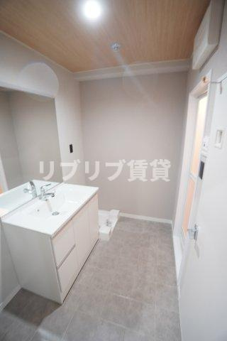 総建みどりハイムの洗面所