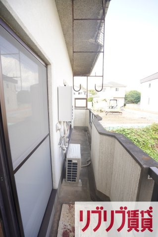 総建みどりハイムのバルコニー
