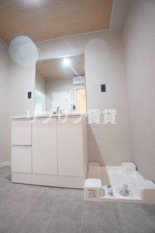 総建みどりハイムの洗面所