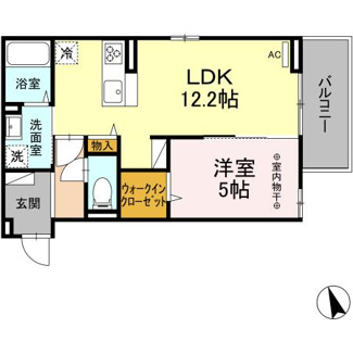 【間取り】 | D-ROOM清水新居Ⅱ