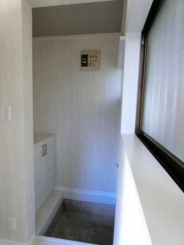 シャトーハイムの玄関