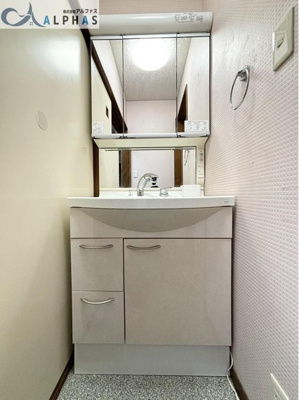 【独立洗面台】 | 明石市大久保町大窪　一戸建て | 清潔感溢れるスタイリッシュなデザインの1階洗面化粧台♪