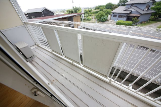 サンヒルズ広坂のバルコニー