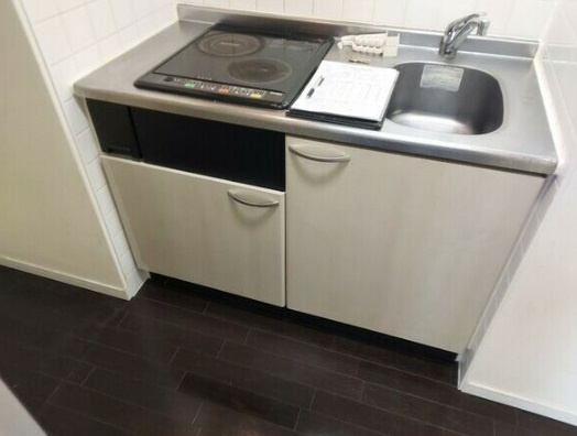大阪市中央区松屋町住吉の賃貸マンションのキッチン