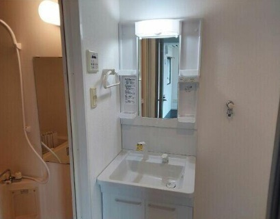 大阪市中央区松屋町住吉の賃貸マンションの洗面所