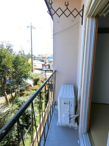 レジデンス浜町のバルコニー