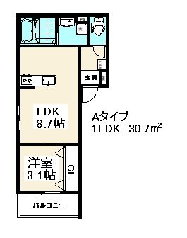 【間取り】 | メゾンリヴィエール | 現況優先。