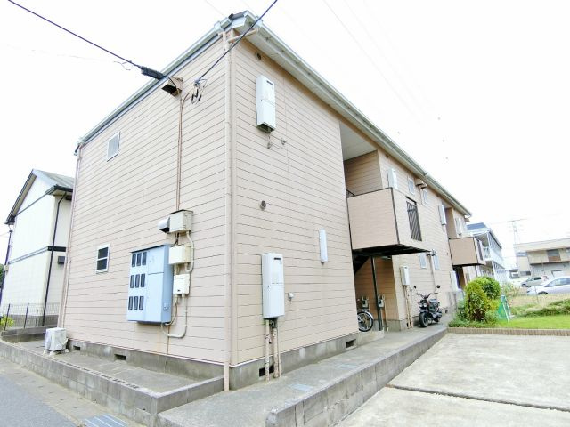 ユニハイツD棟の外観