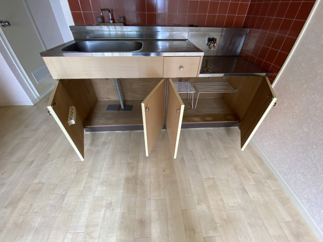 ユニハイツD棟のキッチン