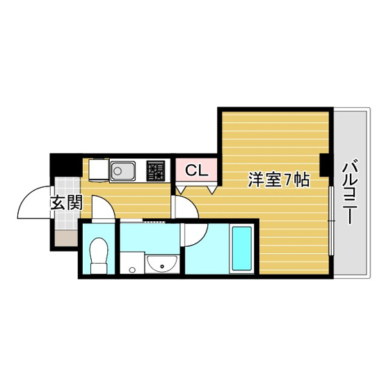 【間取り】 | エール魚崎南