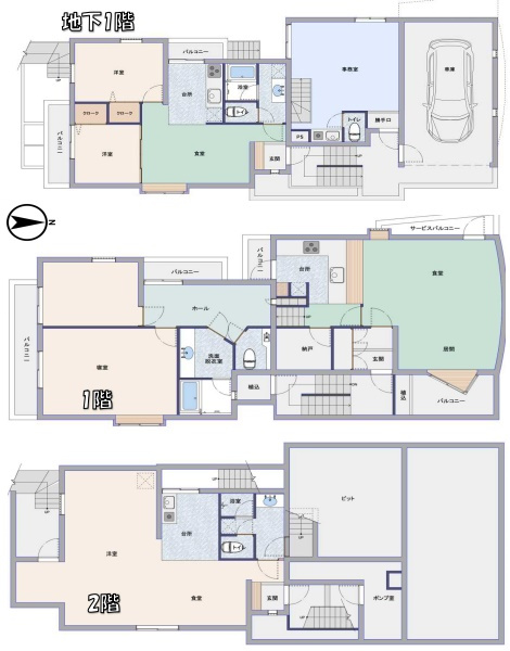 西落合1丁目中古戸建