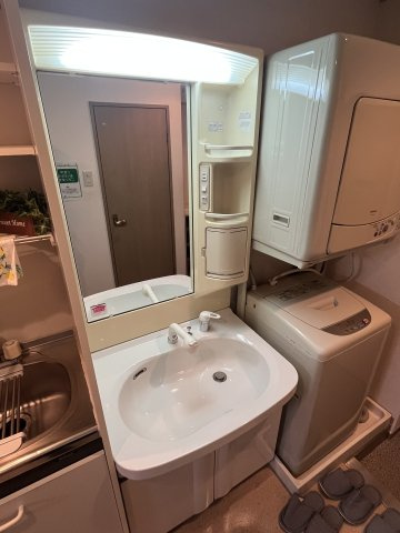 大学生協指定学生会館 Prettie今出川の洗面所