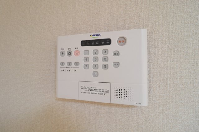 合志市須屋のアパートのセキュリティ