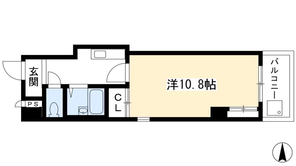 グランディールパレの間取り|代表的な間取りです。