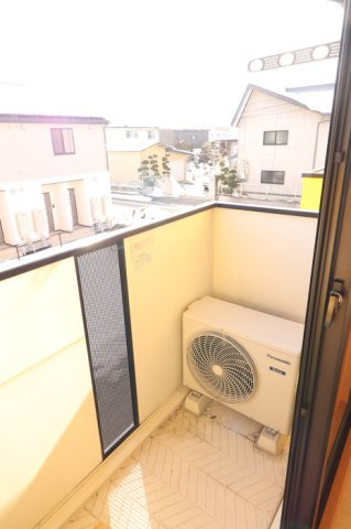 さくらヒルズのバルコニー