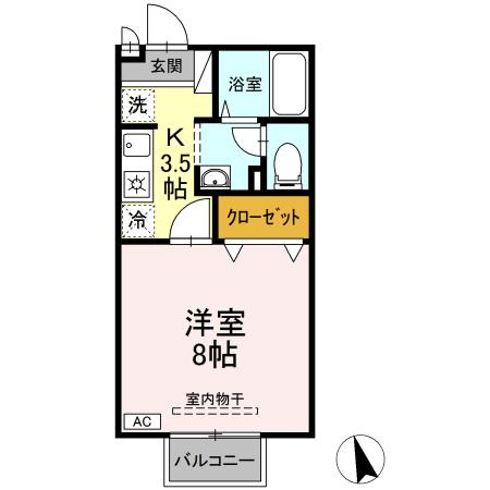 さくらヒルズの間取り