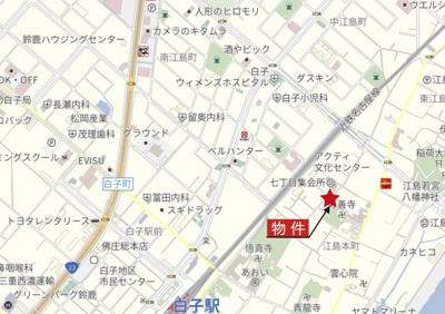 【地図】 | 鈴鹿市江島本町 | 広域Map