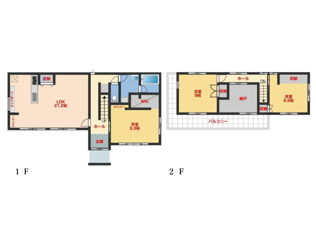 【間取り】 | 鈴鹿市江島本町