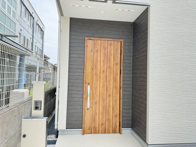 柏市豊四季新築戸建【豊小学校：3分】のエントランス|エントランス・玄関ポーチ