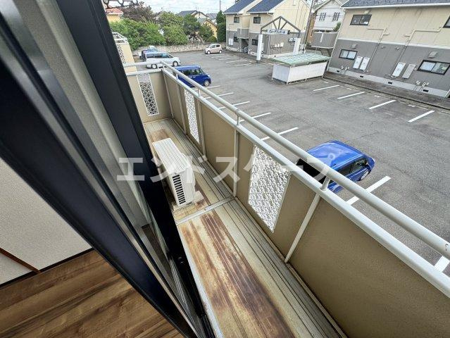 ビューグランドール　Ｂのバルコニー|高崎、前橋、伊勢崎エリアのお部屋探しはエンドスケープまで！お客様の理想お聞かせ下さい♪