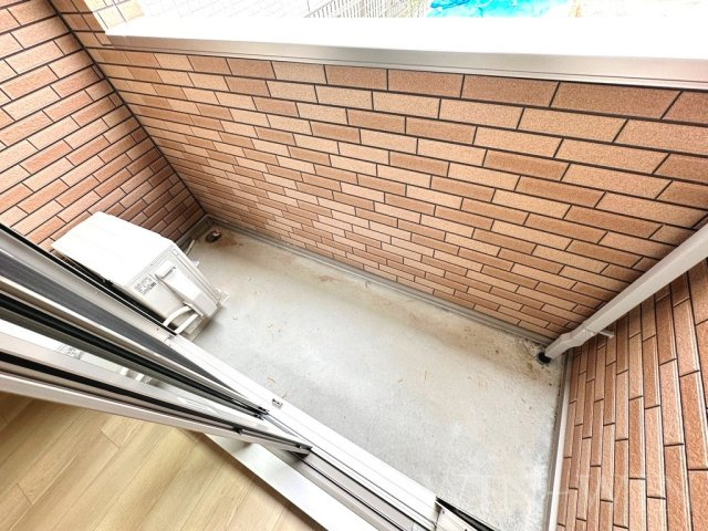 葵館のバルコニー
