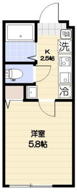 エクセラン西新井大師の間取り