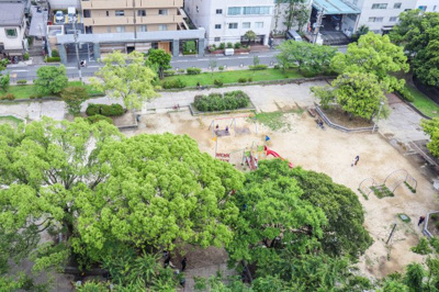 【展望】 | ラクシア江坂パークフロント | 南吹田公園が一望♪