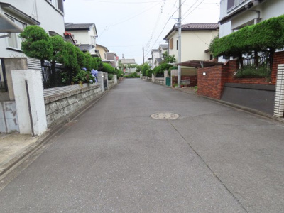 【前面道路含む現地写真】 | 鶴ヶ島市藤金売地