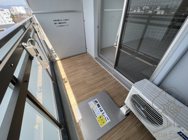 東三国Noahのバルコニー