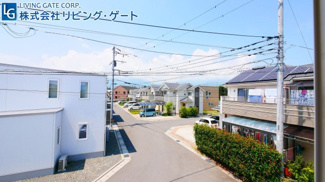 【展望】 | 新しい分譲地の一角です。とてもスッキリとしていて住みやすそうな分譲地です。