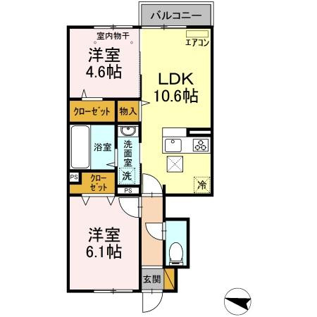 アレグリアの間取り