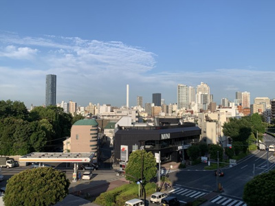 【展望】 | 要町ハイム | 玄関ドア開けると池袋方面が一望できます。サンシャイン60も見えます！