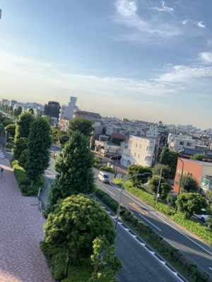 【展望】 | 要町ハイム | 玄関側の5階からの眺望は板橋・戸田の花火も・・・？！