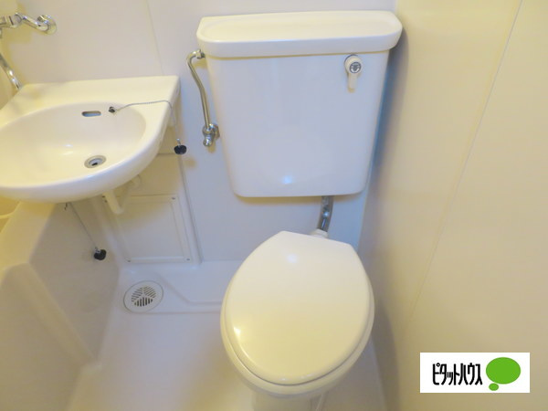 エクセレント河のトイレ