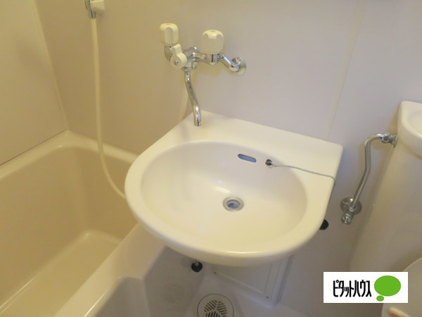 エクセレント河の洗面所