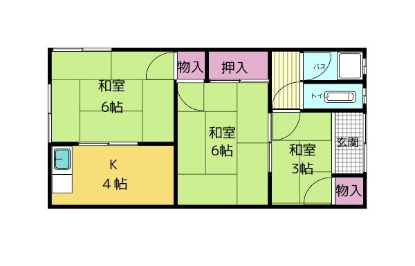 プラスハウスの間取り