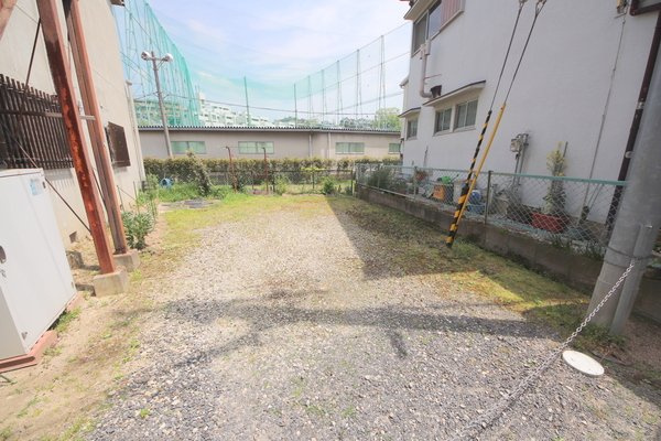 北山荘の駐車場