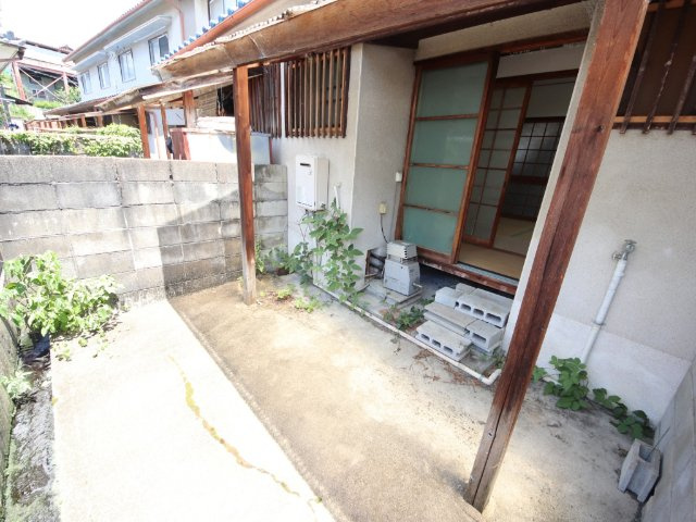 生駒市西旭ケ丘のテラスのバルコニー