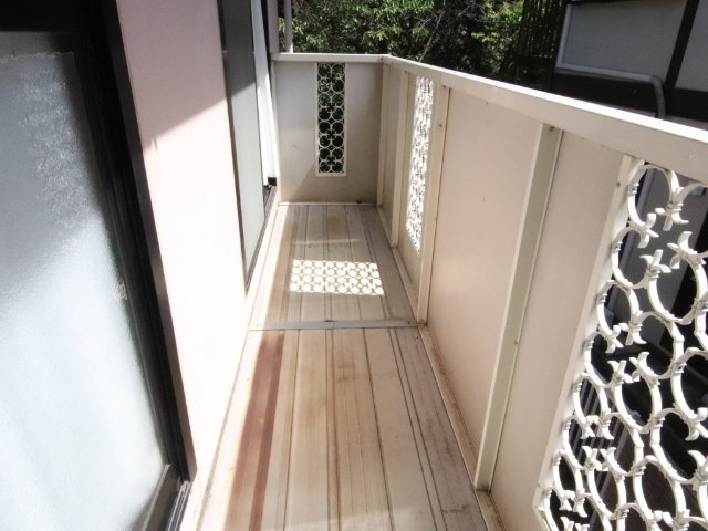 チェリーヒルズのバルコニー