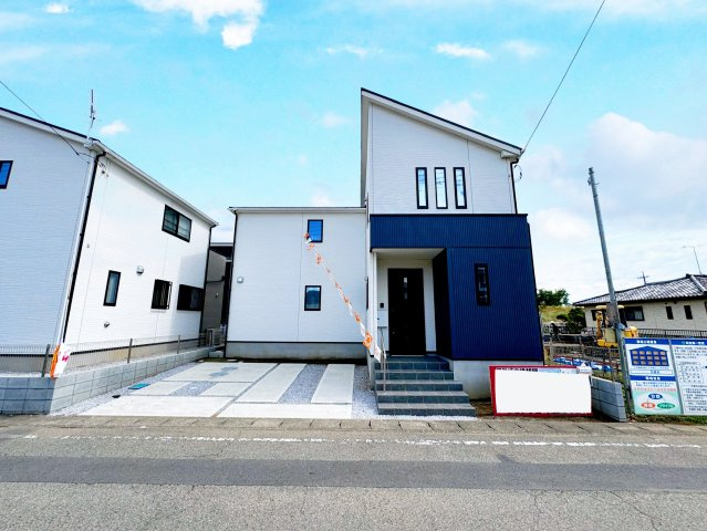 伊勢崎市境46期　新築住宅 1号棟の外観