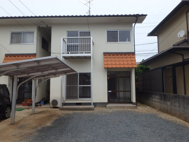 新田貸家の外観